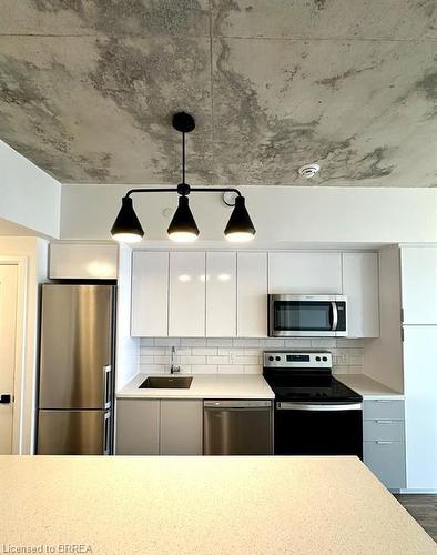 813-7 Erie Avenue, Brantford, ON - Indoor Photo Showing Kitchen