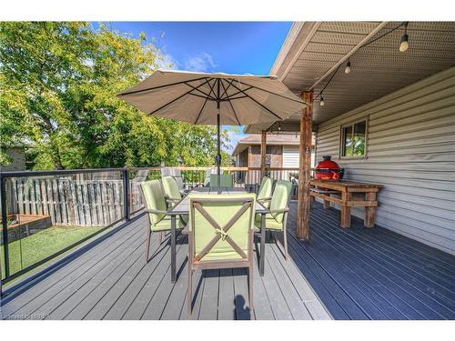 14 Laycock Street, Brantford, ON - Outdoor With Deck Patio Veranda With Exterior