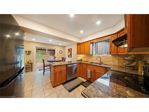 74 Gordon Street, Cambridge, ON - Indoor Photo Showing Kitchen With Double Sink