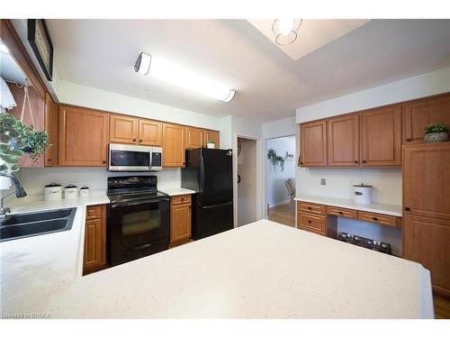5 Burdock Boulevard, Brantford, ON - Indoor Photo Showing Kitchen With Double Sink