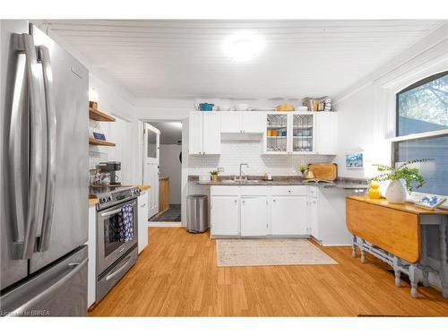 142 Elgin Street, Brantford, ON - Indoor Photo Showing Kitchen With Stainless Steel Kitchen