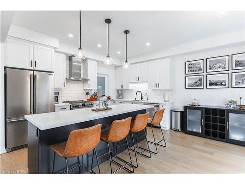 20 Cumberland Street, Brantford, ON - Indoor Photo Showing Kitchen With Upgraded Kitchen
