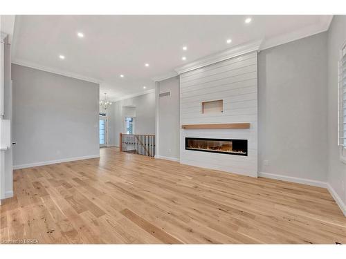 6 Patten Drive, St. George, ON - Indoor With Fireplace