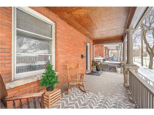 353 Dalhousie Street, Brantford, ON - Outdoor With Deck Patio Veranda With Exterior