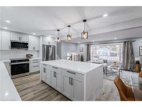 234 Grand Street, Brantford, ON - Indoor Photo Showing Kitchen With Stainless Steel Kitchen With Upgraded Kitchen