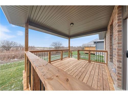187 Craddock Boulevard, Jarvis, ON - Outdoor With Deck Patio Veranda With Exterior