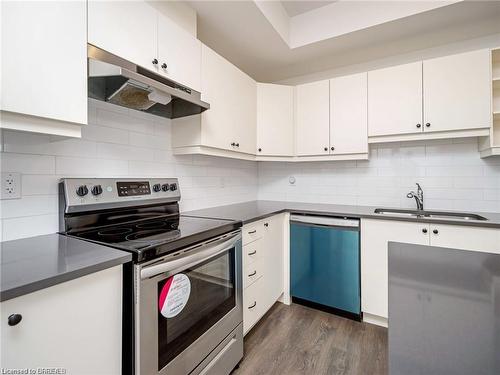 53-2 Willow Street, Paris, ON - Indoor Photo Showing Kitchen With Double Sink