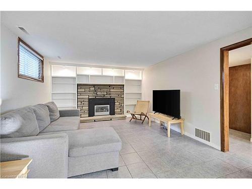 17 Penny Lane, Brantford, ON - Indoor Photo Showing Living Room With Fireplace