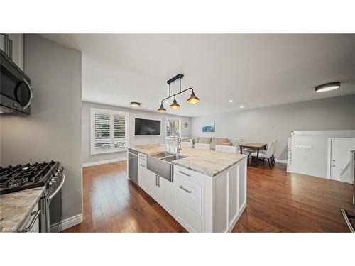 45 Latzer Crescent, Brantford, ON - Indoor Photo Showing Kitchen With Double Sink