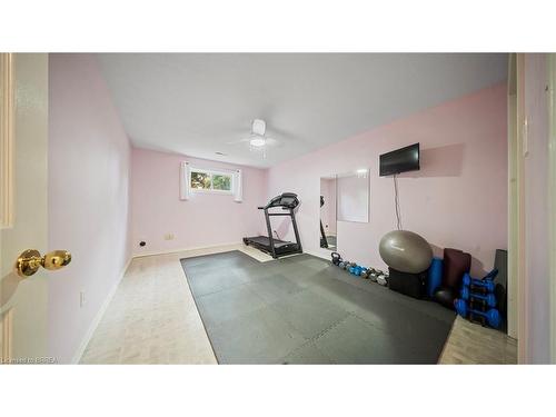 45 Latzer Crescent, Brantford, ON - Indoor Photo Showing Gym Room