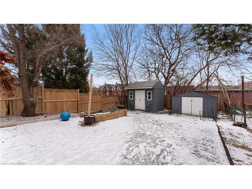 69 Lyons Avenue, Brantford, ON - Outdoor With Backyard