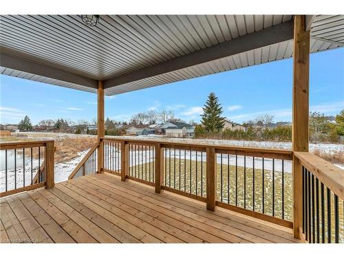 89 Craddock Boulevard, Jarvis, ON - Outdoor With Deck Patio Veranda With Exterior