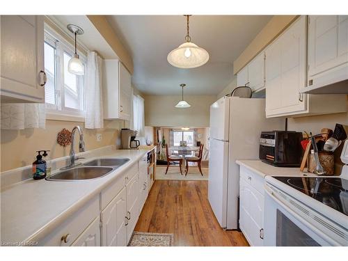 9 Max Webster Road, Brantford, ON - Indoor Photo Showing Kitchen With Double Sink