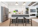 5-41 Fieldstone Lane, Elora, ON  - Indoor Photo Showing Kitchen With Upgraded Kitchen 