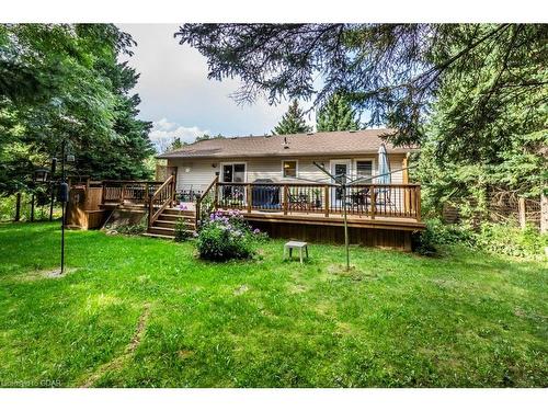5832 Fourth Line, Rockwood, ON - Outdoor With Deck Patio Veranda With Backyard