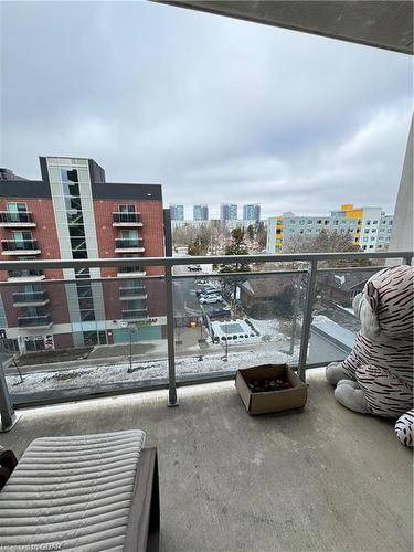 406-280 Lester Street, Waterloo, ON - Outdoor With Balcony With View