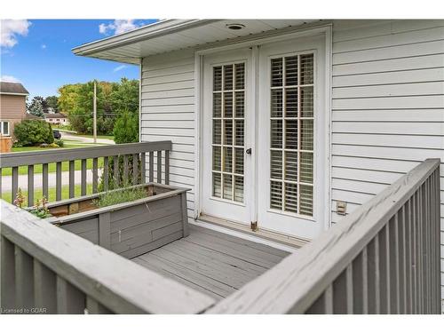400 Brunswick Street, Palmerston, ON - Outdoor With Deck Patio Veranda With Exterior