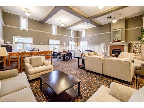 23 Cherry Blossom Circle, Guelph, ON - Indoor Photo Showing Living Room With Fireplace