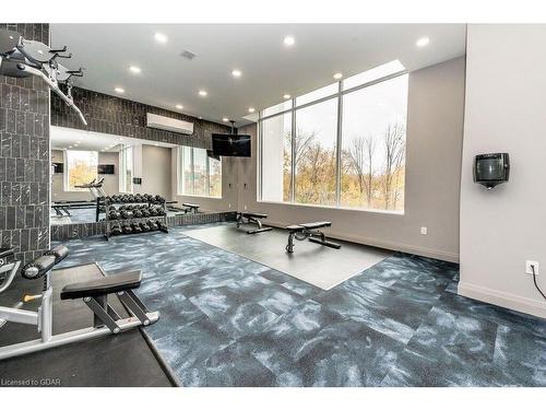 203-71 Wyndham Street S, Guelph, ON - Indoor Photo Showing Gym Room