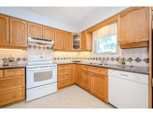 47 Glenburnie Drive, Guelph, ON - Indoor Photo Showing Kitchen With Double Sink