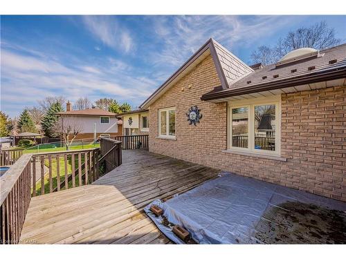 25 Columbus Crescent, Guelph, ON - Outdoor With Deck Patio Veranda With Exterior