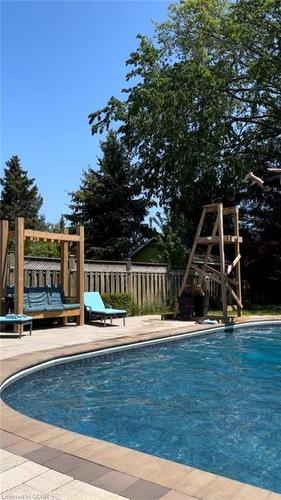 92 Downey Road, Guelph, ON - Outdoor With In Ground Pool