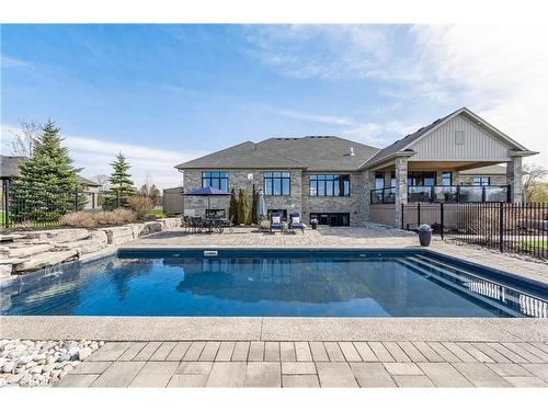 11 Hartfield Drive, Guelph/Eramosa, ON - Outdoor With In Ground Pool With Deck Patio Veranda