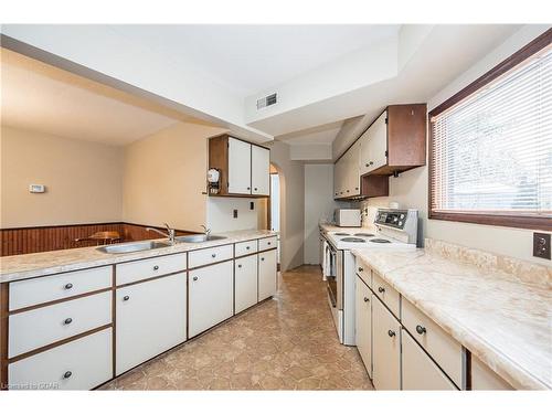 400 Wilson Street, Guelph/Eramosa, ON - Indoor Photo Showing Kitchen With Double Sink