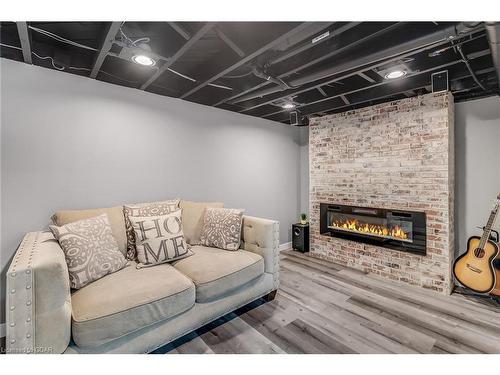 25 Cameron Street, Cambridge, ON - Indoor With Fireplace