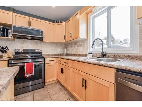 503 Victoria Street, Elora, ON - Indoor Photo Showing Kitchen With Double Sink