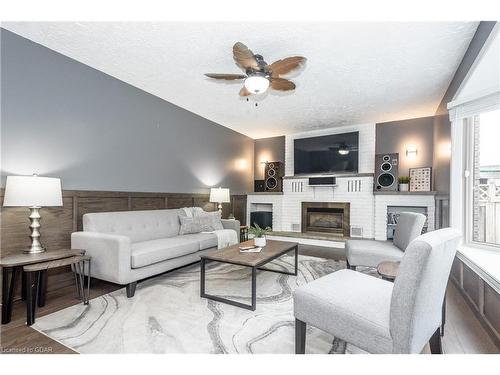 236 Ironwood Road, Guelph, ON - Indoor Photo Showing Living Room With Fireplace