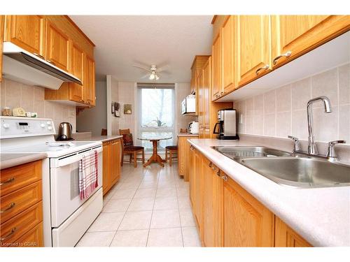 111-19 Woodlawn Road E, Guelph, ON - Indoor Photo Showing Kitchen With Double Sink