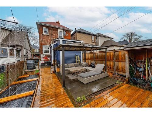 149 Cavell Avenue, Hamilton, ON - Outdoor With Deck Patio Veranda