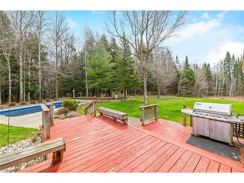 6143 Fourth Line Line, Erin, ON - Outdoor With Deck Patio Veranda With Backyard