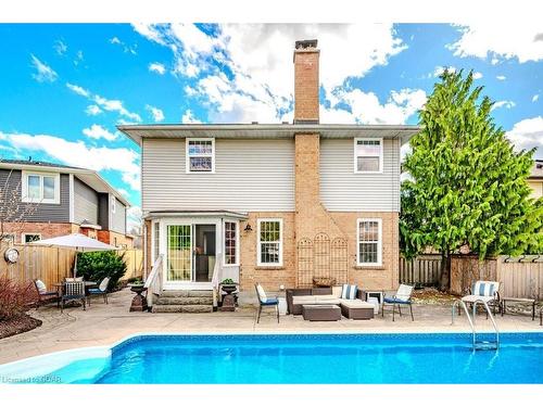 35 Foxwood Crescent, Guelph, ON - Outdoor With In Ground Pool With Deck Patio Veranda