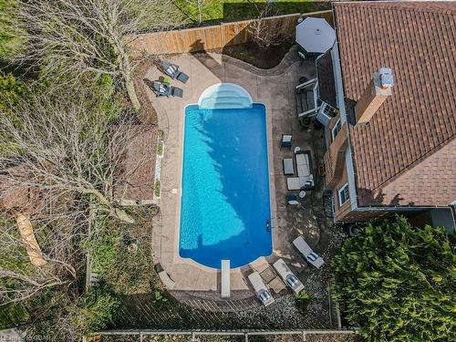35 Foxwood Crescent, Guelph, ON - Outdoor With In Ground Pool