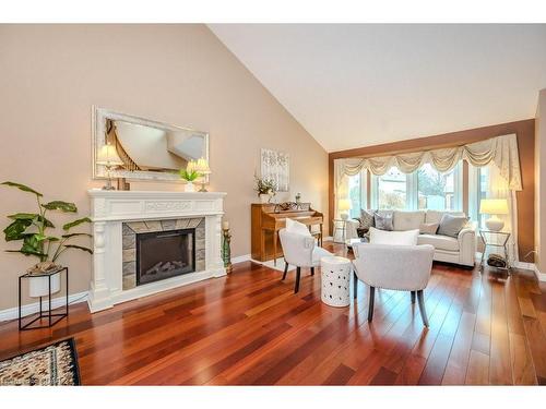 15 Wiltshire Place, Guelph, ON - Indoor Photo Showing Living Room With Fireplace