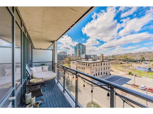 610-53 Arthur Street, Guelph, ON - Outdoor With Balcony With View With Exterior