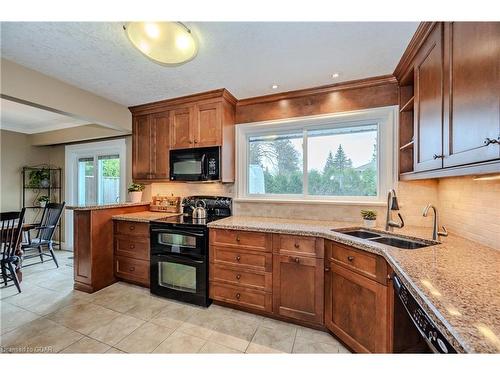 62 Clive Avenue, Guelph, ON - Indoor Photo Showing Kitchen With Double Sink
