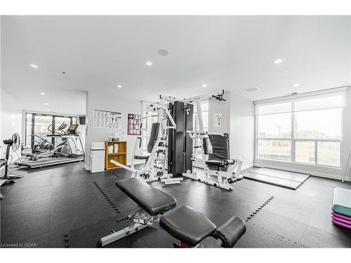 1304-160 Macdonell Street, Guelph, ON - Indoor Photo Showing Gym Room