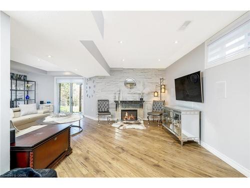 12 Rachlin Drive, Acton, ON - Indoor With Fireplace