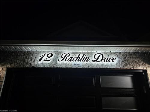 12 Rachlin Drive, Acton, ON - 