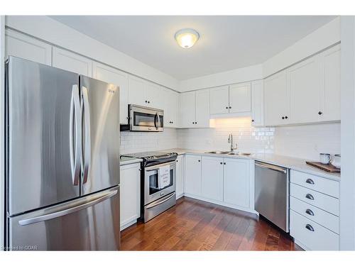 136 Lee Street, Guelph, ON - Indoor Photo Showing Kitchen With Double Sink