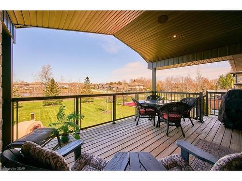 6497 Beatty Line N, Fergus, ON - Outdoor With Deck Patio Veranda With Exterior