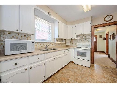 58 Harris Street, Guelph, ON - Indoor Photo Showing Kitchen With Double Sink