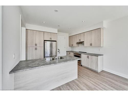 149 Harpin Way E, Fergus, ON - Indoor Photo Showing Kitchen With Stainless Steel Kitchen With Double Sink