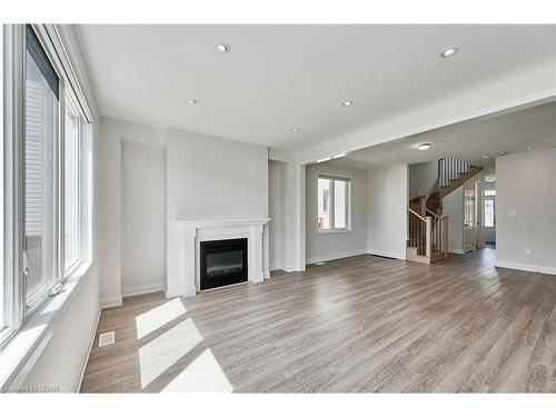 149 Harpin Way E, Fergus, ON - Indoor Photo Showing Living Room With Fireplace