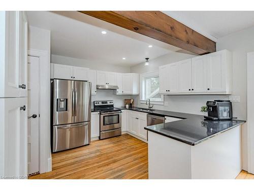 569 Woolwich Street, Guelph, ON - Indoor Photo Showing Kitchen With Stainless Steel Kitchen