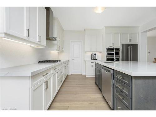 132 Drexler Avenue, Rockwood, ON - Indoor Photo Showing Kitchen With Upgraded Kitchen