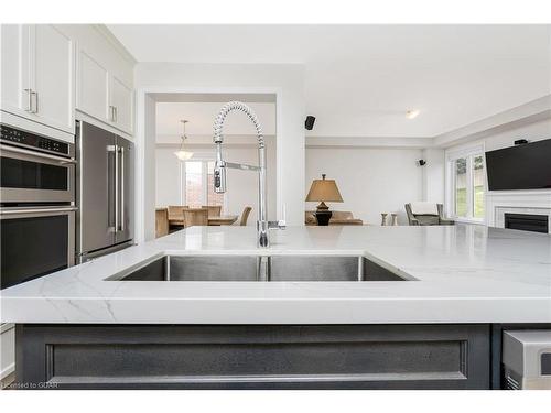 132 Drexler Avenue, Rockwood, ON - Indoor Photo Showing Kitchen With Double Sink